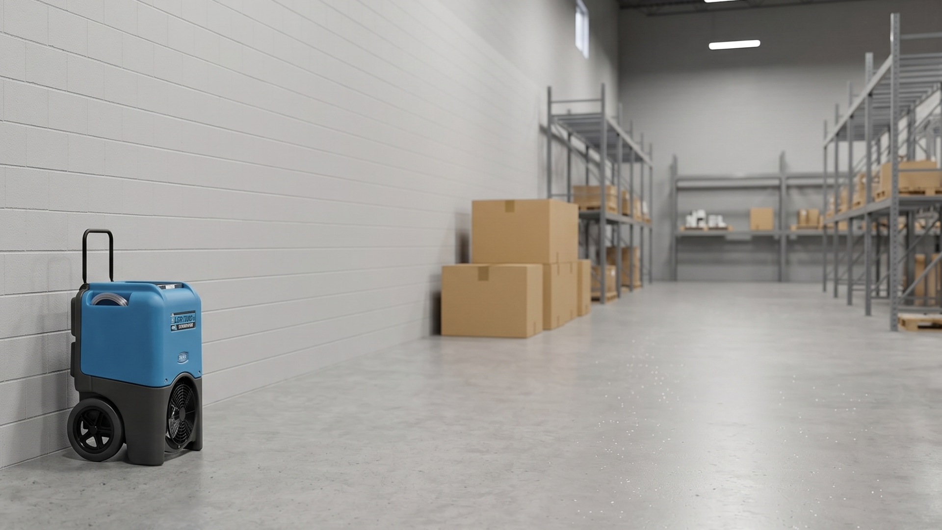 Dehumidifier in commercial space